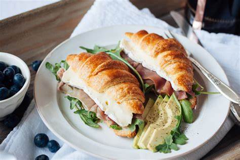 Prosciutto and Arugula Croissant
